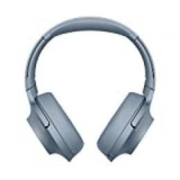 Sony WHH900N - Auriculares de Diadema inalámbricos (H.Ear, Hi-Res Audio, cancelación de Ruido, Sense Engine, Bluetooth, Compatible con aplicación Headphones Connect) Azul