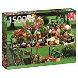 Jumbo- Fruit and Vegetables pcs Frutas y hortalizas, Puzzle de 1500 Piezas (618582)