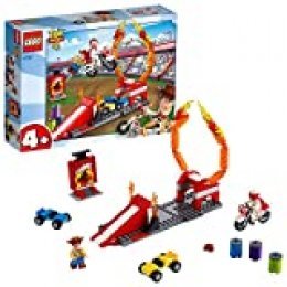 LEGO 4+ Toy Story 4: Espectáculo Acrobático de Duke Caboom,  Juguete de Construcción, Incluye Motocicleta de Juguete y Rampa de Saltos (10767)