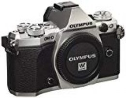 Olympus OM-D E-M5 Mark II - Cámara EVIL de 16.1 MP, Pantalla táctil 3", Estabilizador óptico, Grabación de Vídeo Full HD, Plata