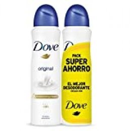 Dove Original Desodorante Antitranspirante en Aerosol 48h de Protección con ¼ de Crema Hidratante - Pack de 4 x 200 ml - Total: 800 ml