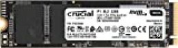 Crucial P1 500GB CT500P1SSD8 Unidad interna de estado sólido-hasta 1900 MB/s (3D NAND, NVMe, PCIe, M.2)