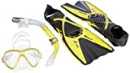 Mares X-One Marea - Set de Buceo, Color Amarillo, Talla M-L