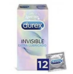 Durex Invisible Extra Sensitivo Preservativos - Paquete de 12