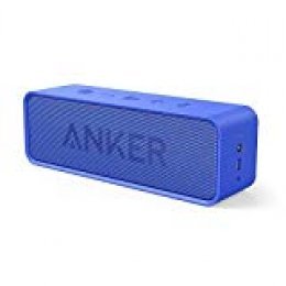 [3 colores]Anker SoundCore Altavoz Bluetooth Inalámbrico Portátil Altavoz Estéreo Doble Cono Bluetooth 4.0 Con Increíble Autonomía de Batería de 24 Horas
