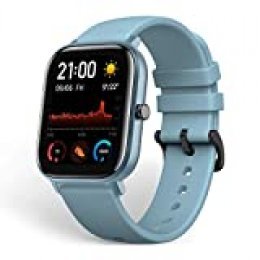 Amazfit GTS Reloj Smartwactch Deportivo | 14 días Batería | GPS+Glonass | Sensor Seguimiento Biológico BioTracker™ PPG | Frecuencia Cardíaca | Natación | Bluetooth 5.0 (iOS & Android) Azul
