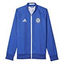 adidas CFC Anth Jkt Wo - Chaqueta Chelsea FC para Hombre, Color Azul/Blanco, Talla XS