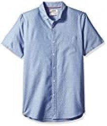 Goodthreads Standard-fit Short-Sleeve Dobby Shirt - Button-Down-Shirts Hombre