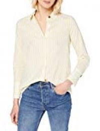 Vero Moda Vmcassie L/S Midi Shirt Wvn Blusa para Mujer
