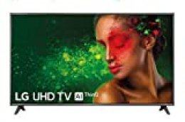 LG 75UM7110PLB - Smart TV UHD 4K de 189 cm (75") con Alexa Integrada (Procesador Quad Core, HDR y Sonido Ultra Surround) Color Negro