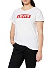 Levi's Plus Size tee Camiseta, Blanco (Pl Box Taba White+ 0094), X-Large (Talla del Fabricante: 1 X) para Mujer