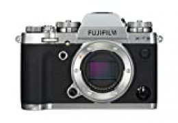 Fujifilm X-T3 - Cámara de objetivo intercambiable sin espejo, con sensor APS-C de 26,1 Mpx, video 4K/60p DCI, pantalla táctil, WIFI, Bluetooth, Plata