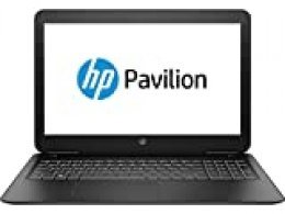 HP Pavilion 15-bc520ns - Ordenador portátil de 15.6" FullHD (Intel Core i7-9750H, 16GB RAM, 1TB HDD + 512GB SSD , NVIDIA GTX1650-4GB, sin sistema operativo) negro - Teclado QWERTY Español