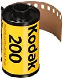 Kodak Gold 36 exposiciones, pack de 3 - Película negativa en color de velocidad media, color amarillo.