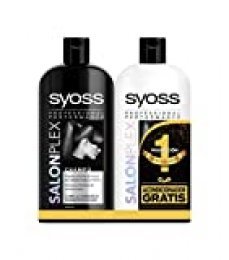 Syoss Champú 500 ml + Acondicionador Salon Plex 500 ml, Pack de 1