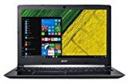 Acer Aspire 5 A515-51G - Ordenador portátil 15.6" HD (Intel Core i7-7500U, 8 GB de RAM, HDD de 1 TB, Nvidia GeForce MX130 de 2 GB, Windows 10 Home) Negro - Teclado QWERTY Español