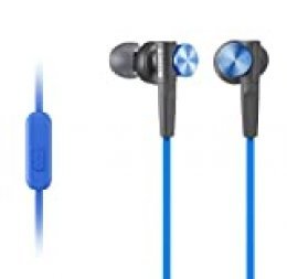 Sony MDRXB50APL.CE7 - Auriculares intraurales (Extra Bass, micrófono Integrado), Azul