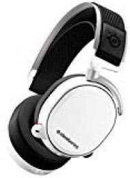 SteelSeries Arctis Pro Wireless - Auriculares de Juego inalámbricos (2,4 G y Bluetooth)  - Blanco