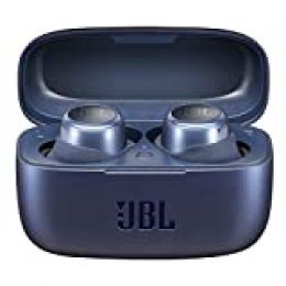 JBL LIVE 300TWS - Auriculares inalámbricos intraaurales, con Bluetooth y tecnologías TalkThru y AmbientAware, hasta 20h de música, Azul