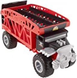 Hot Wheels - Monster Trucks Monster Mover, Camión Transportador de Coches de Juguete (Mattel FYK13)