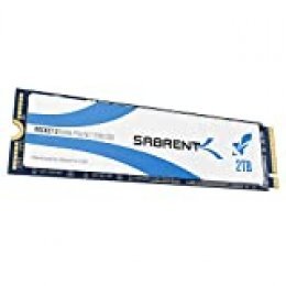 Sabrent Rocket Q 2TB NVMe PCIe M.2 2280 Unidad de Estado sólido SSD Interna de Alto Rendimiento Disco Duro Solido R/W 3200/2900MB/s (SB-RKTQ-2TB)
