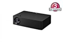 LG CineBeam HU70LSB - Proyector 4K UHD con SmartTV webOS 4.5 (hasta 140", fuente LED 4 Canales, 1.500 lúmenes, 3840 x 2160 píxeles) Color Blanco