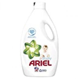 Ariel Baby Detergente Líquido 2.75 L, 50 Lavados, Óptimo Poder Antimanchas Incluso a 30 °C