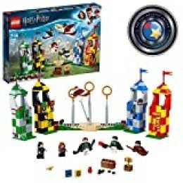 LEGO Harry Potter - Partido de Quidditch, Set de Construcción de Juguete del Deporte de Hogwarts (75956)