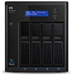 WD My Cloud Pro PR4100 Pro Series 4-Bay Almacenamiento en red  NAS , WDBNFA0240KBK-EESN,24 TB
