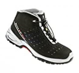 Baak, zapatos de seguridad S1P,"Hendrik" Industrial, Go and Relax, 1 pieza, negro y blanco