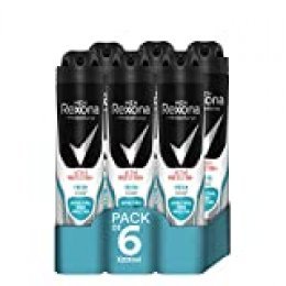 Rexona Active Pro+ Desodorante Antitranspirante Frescor, Hombre - Pack de 6 x 200 ml (Total: 1200 ml)