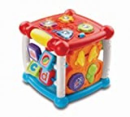 VTech Baby 150503 - Cubo educativo para girar y aprender, multicolor
