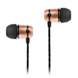 SoundMAGIC E50 Auriculares intrauditivos de alta fidelidad auriculares para teléfonos inteligentes auriculares de alta calidad con aislamiento acústico - Dorado