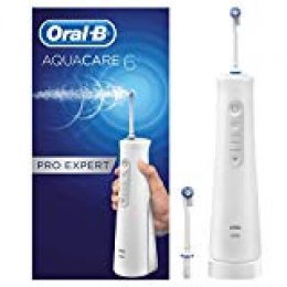 Oral-b Acuacare pro-expert - Irrigador bucal portatil con tecnologia Oxyjet de microburbujas, 3 intensidades
