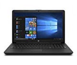 HP Notebook 15-da0084ns - Ordenador Portátil 15.6" HD (Intel Celeron N4000, 4GB RAM, 128GB SSD, Intel Graphics, Windows 10) Color Negro - Teclado QWERTY Español