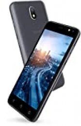 Gigaset GS80 teléfono móvil Libre (Pantalla de 12,7 cm (5 Pulgadas), Memoria de 8 GB, Android Oreo 8.1 Go Edition) - Gris