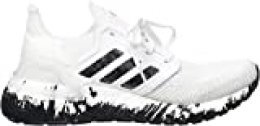 Adidas RNG Ultraboost 20 W, Zapatillas para Correr para Mujer, FTWR White/Core Black/Signal Coral, 41 1/3 EU