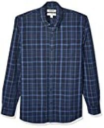 Marca Amazon - Goodthreads Standard-fit Long-sleeve Chambray Shirt - button-down-shirts Hombre