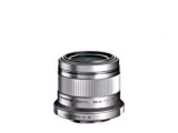 Objetivo Olympus M.Zuiko Digital 45 mm F1.8, longitud focal fija rápida, apto para todas las cámaras MFT (modelos Olympus OM-D & PEN, serie G de Panasonic), plata