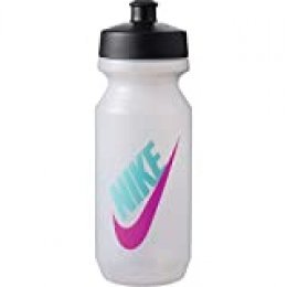 Nike Big Mouth Bottle 2.0 - Botella (650 ml), color transparente, negro, rosa y verde