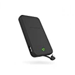 Energy Sistem Extra Battery 5000 Black (5000mAh, Tablets y Smartphones, Cable Integrado, indicador LED)