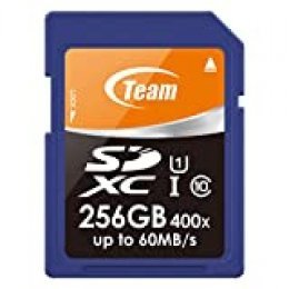 Team Group 2 GB 80 x Tarjeta de Memoria SD 256 GB Class 10 UHS-I Grade 1