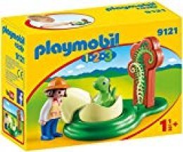 PLAYMOBIL 1.2.3- Huevo de Dinosaurio, única (9121)