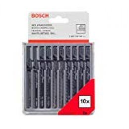 Bosch Professional 2607010146 Bosch 2607010146-Cuchilla de Sierra caladora (Pack, Set de 10 Piezas