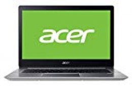 Acer SF314-51-30QN  - Ordenador Portátil de 14" FullHD (Intel Core i3-6006U, 4 GB RAM, 128 GB SSD, Intel HD Graphics 520, Windows 10), color Plateado- Teclado QWERTY Español