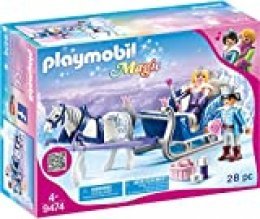 Playmobil- Trineo con Pareja Real Set Juguetes, Multicolor (geobra Brandstätter 9474)