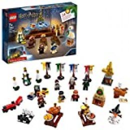 LEGO Harry Potter - Calendario de Adviento 2019, Juguete de Construcción con 7 Minifiguras del Mundo Mágico, un Mini Tren de Hogwarts y a Hedwig (75964)