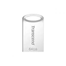 Transcend JetFlash 710 - Memoria USB 3.0 de 64 GB plateado (resistente al agua)