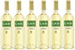 Vino Blanco LAN D.O.Ca.Rioja - 6 botellas de 750 ml - Total: 4500 ml
