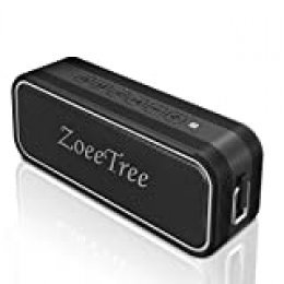 ZoeeTree S11 Bluetooth 5.0, altavoces Bluetooth con estéreo 3D y bajos profundos de 24 W, tiempo de reproducción de 30 horas, altavoz impermeable IPX7